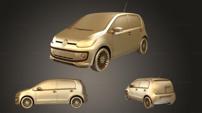 Vehicles (VW UP 5 door 2012, CARS_4049) 3D models for cnc